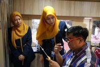 Pemeriksaan kesehatan di Rail Cklinic KAI. Dok. KAI Sumut