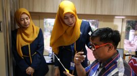 Pemeriksaan kesehatan di Rail Cklinic KAI. Dok. KAI Sumut