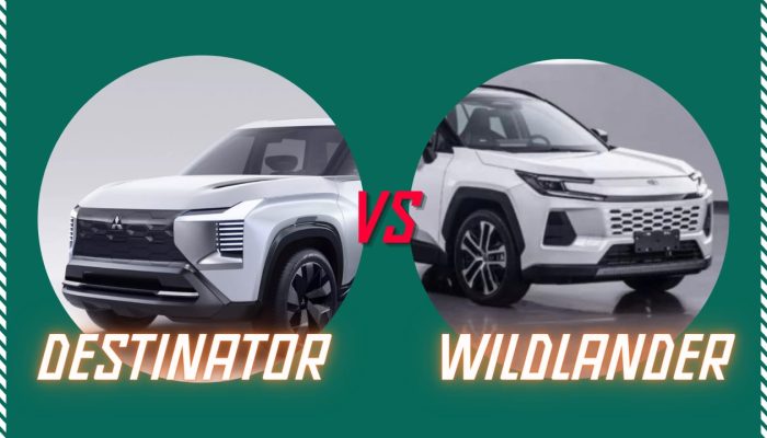 Adu Gengsi SUV, Mitsubishi Destinator vs Toyota Wildlander: Mana yang Lebih Unggul?