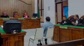 Eks Kadis Budparekraf Sumut, Zumri Sulthony menjalani sidang putusan di Pengadilan Tipikor Medan, Kamis (21/8/2025)