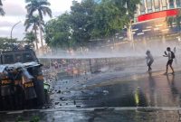 Kepolisian menangkap admin medsos dan memblokir ratusan aku yang dituding provokatif saat demonstrasi akhir Agustus 2025.Foto: Dokumentasi 