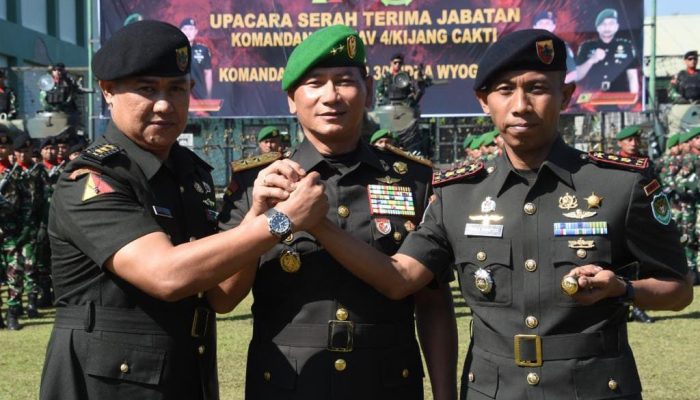 ‎Letkol Kav Prima Wahyudi PSC (j) GDDSS Jabat Komandan Yonkav 4/KC Kota Bandung