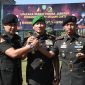 Pangdam III/Siliwangi Mayjen TNI Kosasih, S.E., memimpin upacara serah terima jabatan (Sertijab) Komandan Batalyon Kavaleri 4/Kijang Cakti dan Komandan Batalyon Zeni Tempur 3/Yudha Wyoghra yang berlangsung di Lapangan Upacara Yonkav 4/KC Kota Bandung, Selasa, 26 Agustus 2025.