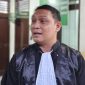 Tim kuasa hukum terdakwa Rahmadi, Thomas Tarigan memberikan keterangan usai persidangan, Selasa (26/8/2025) sore