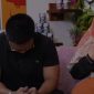 YouTuber Bigmo bersama ibunya saat podcast di Deni Sumargo (Youtube: Densu)