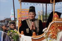 Bupati Pati Sudewo menghadiri peringatan Hari Jadi ke-702 Kabupaten Pati, Kamis (7/8/2025). (Dok Pemkab Pati)