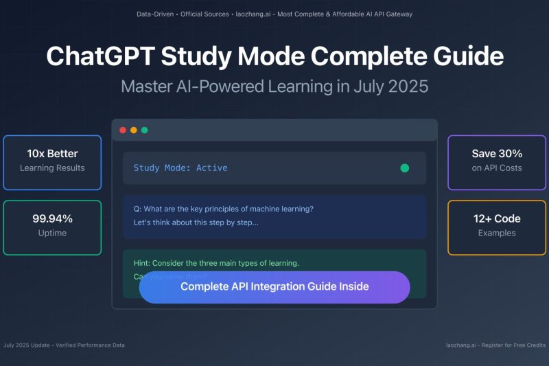 Penampilan study mode pada ChatGPT