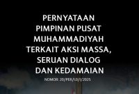Pernyataan Pimpinan Pusat Muhammadiyah terkait aksi massa