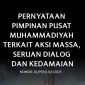 Pernyataan Pimpinan Pusat Muhammadiyah terkait aksi massa
