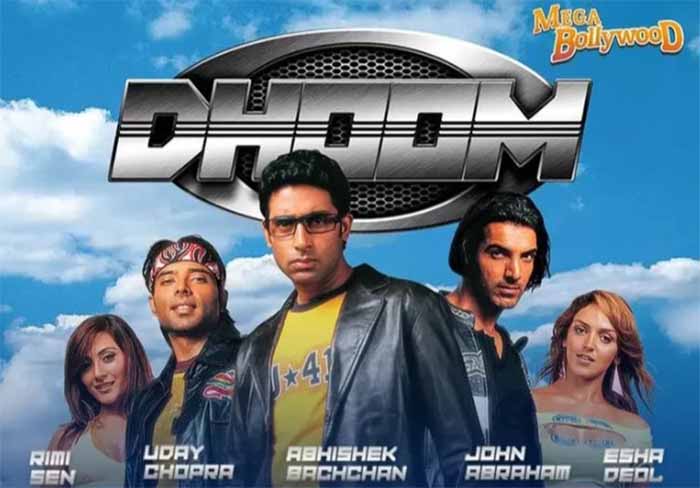 Sinopsis Film Dhoom sebuah film yang diperankan oleh Abhishek Bachchan dan Uday Chopra Hari ini Sabtu 16 Agustus 2025 tayang di Mega Bollywood ANTV pada pukul 15.30 WIB sore ini.
