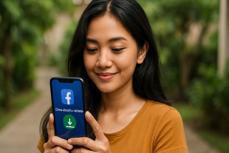 Cara terbaru download video facebook di tahun 2025