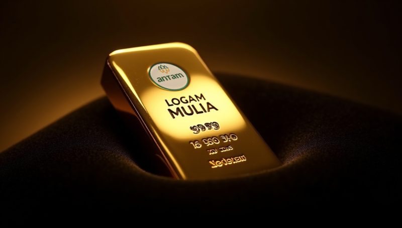 Harga emas Antam itu naik Rp16.000 jika dibandingkan dengan harga pada Kamis (7/8/2025) yang berada di level Rp 1.943.000 per gram.