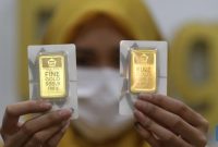 Harga emas Antam hari ini naik Rp 17 ribu 