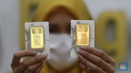 Harga emas Antam hari ini naik Rp 17 ribu 