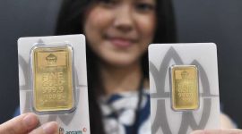 Harga Emas Antam itu turun Rp 2.000 jika dibandingkan dengan Harga pada Sabtu (16/8/2025) yang berada di level Rp 1.896.000 per gram.