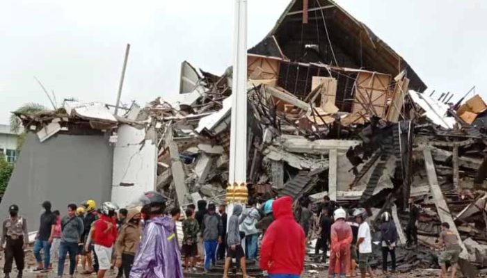 Gempa Poso Berkekuatan 6 Magnitudo Hancurkan Gereja, Rumah dan Puluhan Orang Luka-luka