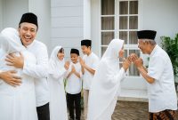Ilustasi Suasana lebaran 2026