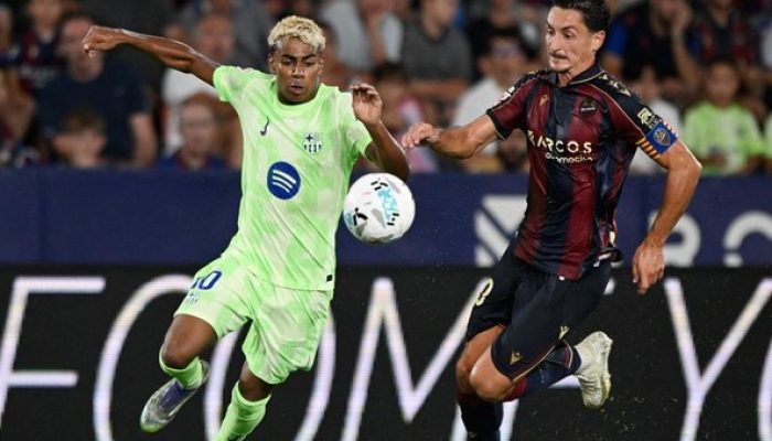 Barcelona Bangkit dari Dua Gol, Menang Dramatis 3-2 atas Levante