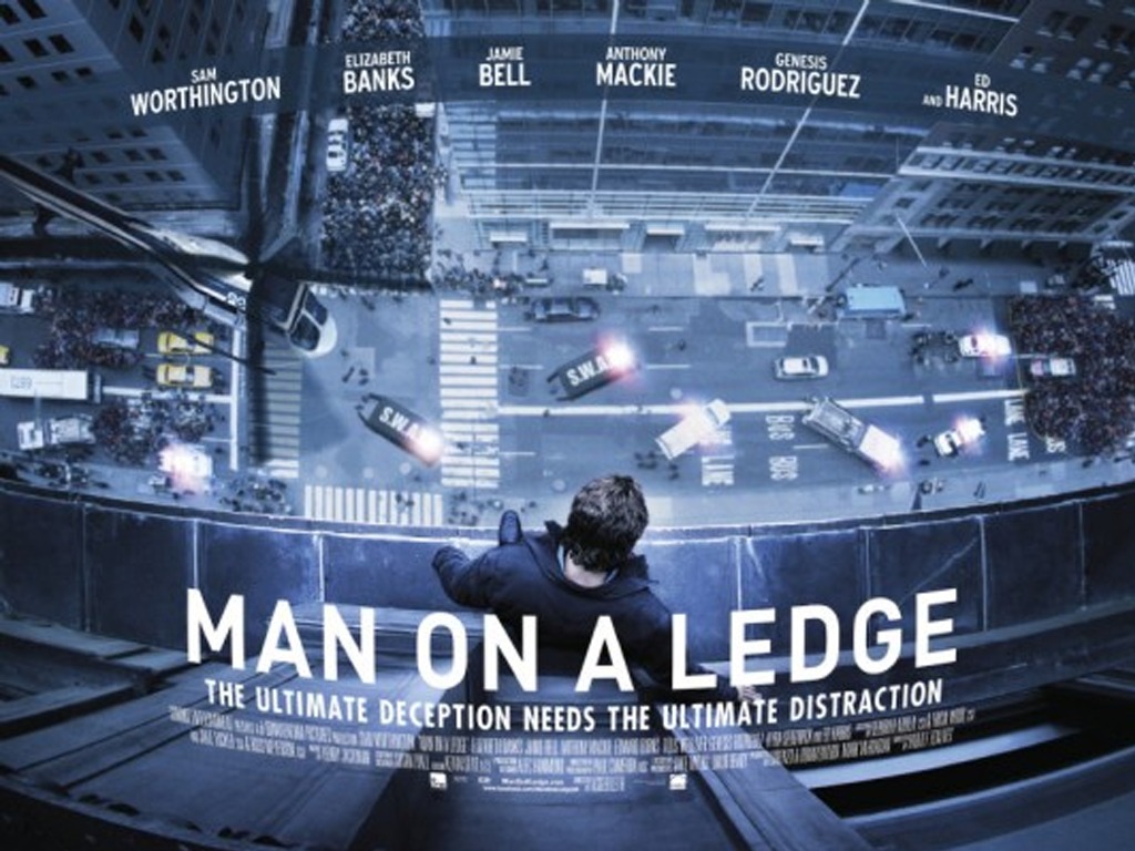 Sinopsis Film Man on Ledge