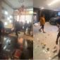 warga menggeruduk rumah anggota Komisi I Dewan Perwakilan Rakyat (DPR) RI dari Fraksi NasDem, Ahmad Sahroni.