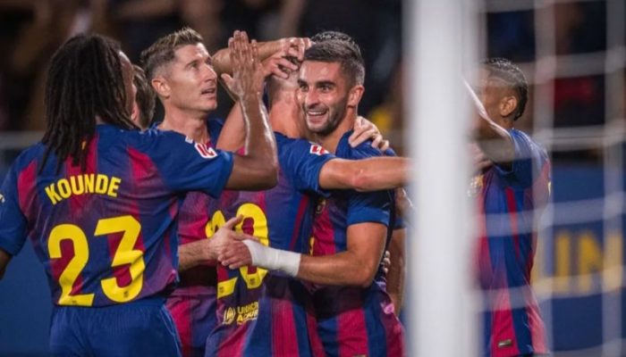 Barcelona Comeback dan Gusur Real Madrid dari Puncak Klasemen Liga Spanyol