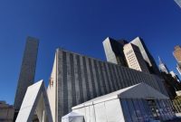 Markas Besar Perserikatan Bangsa-Bangsa (PBB) yang berdiri di kawasan Manhattan, New York, Amerika Serikat, Sabtu (20/9/2025). Foto: ANTARA