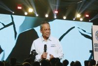 Wamenkeu Suahasil Nazara memberikan pembekalan bagi Tim Ekspedisi Patriot Kementerian Transmigrasi di Jakarta, Senin (25/8/2025).