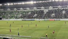 Suasana pertandingan Pegadaian Championship 2025/2026 antara PSMS Medan melawan Persekat Tegal di Stadion Utama Sumatera Utara, Deli Serdang, Jumat (12/9/2025).