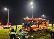 Rombongan Atlet Karate Sumut Kecelakaan: Polisi Buru Sopir Bus ALS Diduga Kabur