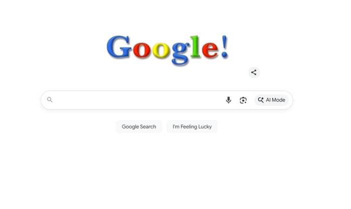 Google merayakan ulang tahun ke-27 pada 27 September 2025 dengan Google Doodle spesial bernuansa nostalgia. (google)