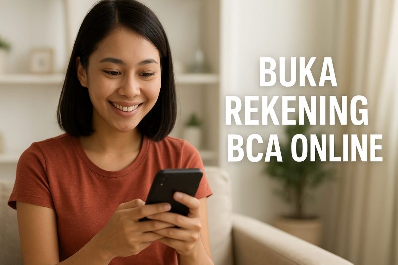 Cara Buka Rekening BCA Online 24 Jam