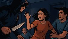 Ilustrasi - Peristiwa pembacokan satu keluarga di Labuhanbatu, Sumatera Utara.