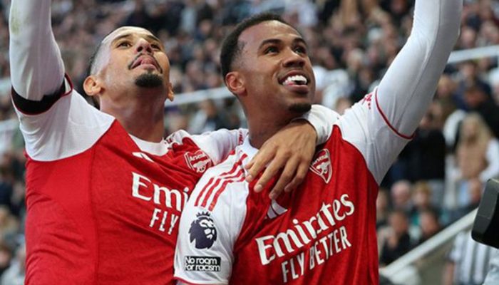 Newcastle vs Arsenal: Gol Menit Akhir Gabriel Bawa Arsenal Comeback Dramatis