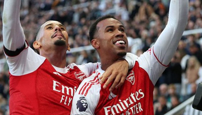 Newcastle vs Arsenal: Gol Menit Akhir Gabriel Bawa Arsenal Comeback Dramatis