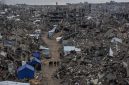 Ilustrasi kondisi Jalur Gaza setelah berbulan-bulan digempur Israel.
