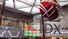 Indeks Harga Saham Gabungan (IHSG) menguat 30,45 poin atau 0,38% ke 8.071,115. Penguatan IHSG ini disokong mayoritas indeks sektoral.