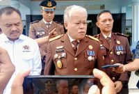 Kepala Kejati Sumut, Harli Siregar memberikan keterangan terkait perkembangan dugaan korupsi pengadaan kapal tunda Pelindo, Selasa (2/9/2025)