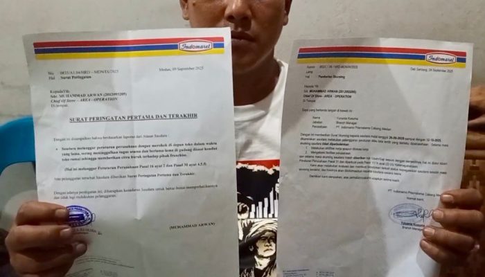 Buruh Indomaret di Simalungun Terancam Di-PHK Tanpa Prosedur, Diduga Langgar Aturan Ketenagakerjaan