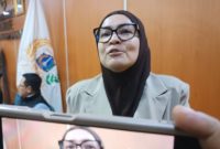 Anggota Pansus Penyelenggaraan Pendidikan DPRD DKI Jakarta Astrid Khairunisha atau Astrid Kuya memberi keterangan di Jakarta, Rabu (3/9/2025).
