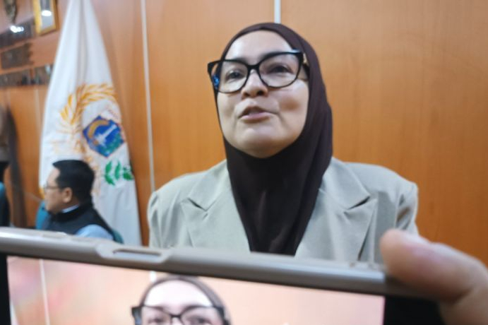 Anggota Pansus Penyelenggaraan Pendidikan DPRD DKI Jakarta Astrid Khairunisha atau Astrid Kuya memberi keterangan di Jakarta, Rabu (3/9/2025).