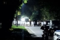 Sejumlah Anggota Fraksi Partai Gerindra DPR RI mendatangi kediaman Prabowo Subianto di Jalan Kertanegara, Jakarta, Senin (8/9/2025). Foto: Antara