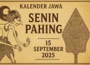 Ramalan Kalender Jawa 15 September 2025: Weton Senin Pahing dan Makna Neptu 13