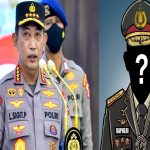 Pergantian Kapolri 2025 – Jenderal Listyo Sigit Prabowo dan siluet calon pengganti Kapolri berikutnya