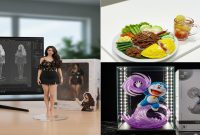 Contoh gambar Prompt Miniatur AI