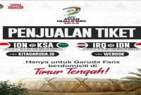 Jadwal Lengkap Timnas Indonesia babak keempat Kualifikasi Piala Dunia 2026 zona Asia (foto: instagram PSSI)