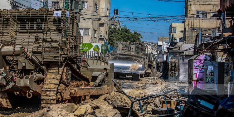 Kondisi Kota Tulkarim. Foto: UNRWA