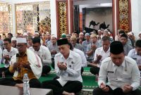 Rutan Kelas I Medan menggelar doa bersama untuk keselamatan negeri, Senin (1/9/2025)