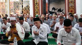 Rutan Kelas I Medan menggelar doa bersama untuk keselamatan negeri, Senin (1/9/2025)