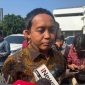 Sekretaris Jenderal Partai Solidaritas Indonesia (Sekjen PSI) Raja Juli Antoni memberikan keterangan kepada media di Istana Kepresidenan Jakarta, Senin (1/9/2025).