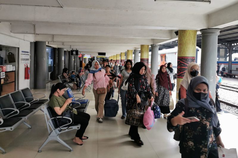 KAI Sumut catat peningkatan jumlah penumpang KA pada awal periode libur panjang Maulid Nabi Muhammad SAW. Foto: dok. KAI Sumut